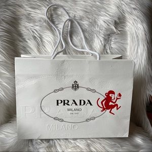 Prada Shopping Bag monkey prints